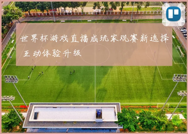 世界杯游戏直播成玩家观赛新选择 互动体验升级