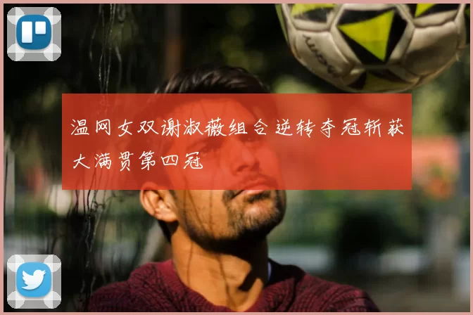 温网女双谢淑薇组合逆转夺冠斩获大满贯第四冠