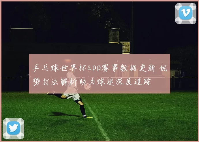 乒乓球世界杯app赛事数据更新 优势打法解析助力球迷深度追踪